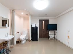 洗面台つきの居室