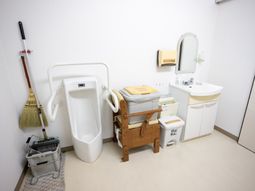 清潔なトイレスペース