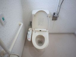 バリアフリートイレの一角