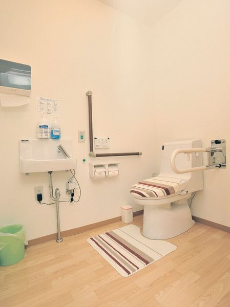 バリアフリーなトイレ
