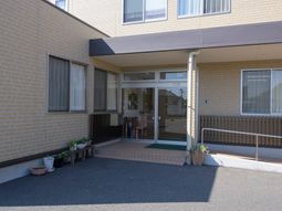 明るいエントランス