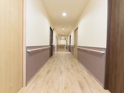 綺麗な廊下の景観