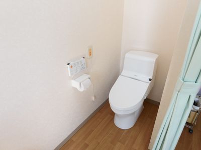 清潔なトイレ設備