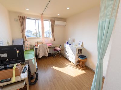 個室の快適な居室