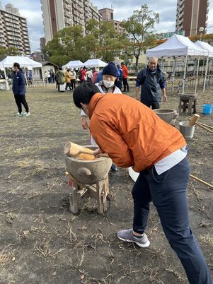 屋外イベント活動の様子