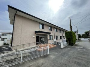ゆったりアプローチの外観