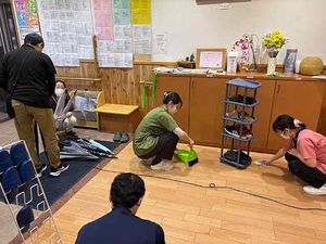 機能訓練の共有スペース