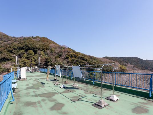 広々とした屋上