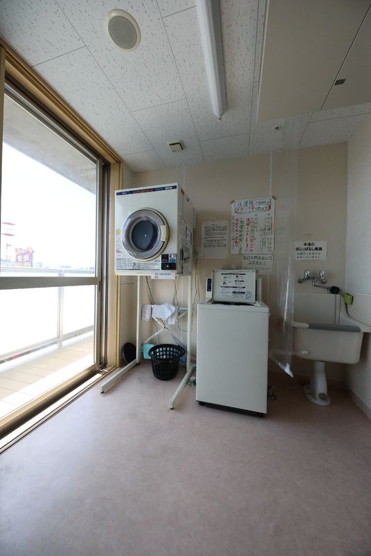 清潔な洗濯室