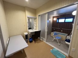 機能的な浴室