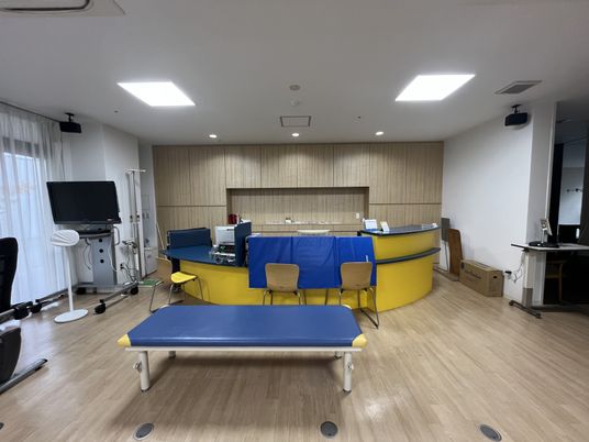 広々とした機能訓練室
