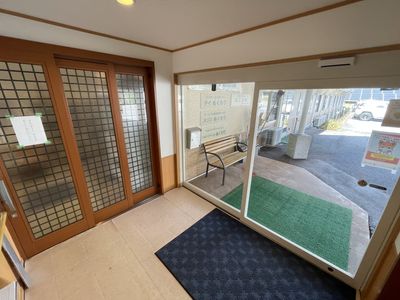 安心のエントランス