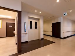 清潔感のある廊下の様子