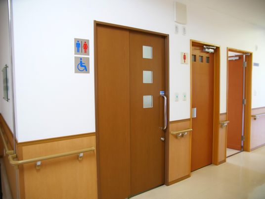 広々とした廊下の一角
