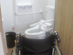 車椅子の進入スペース