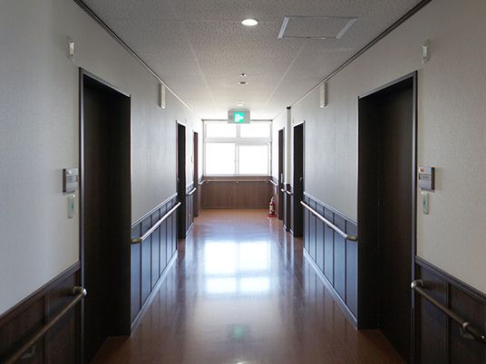 明るい廊下