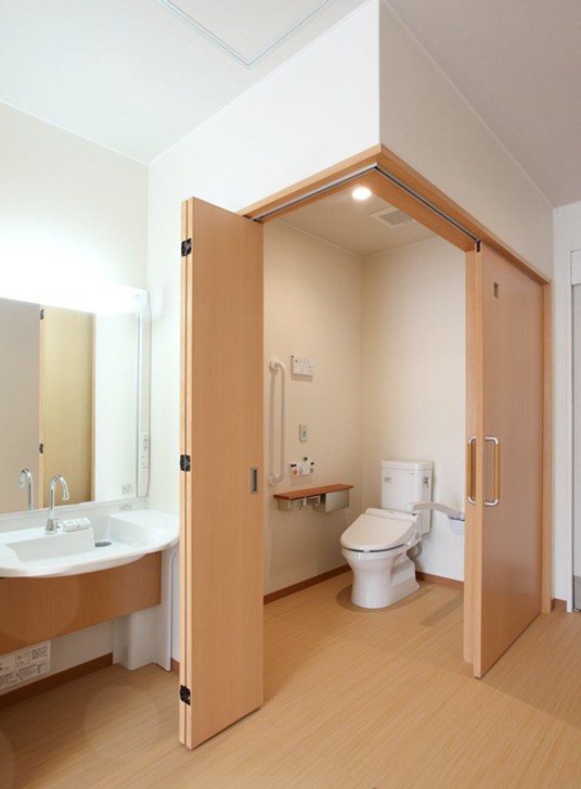 清潔なトイレ空間