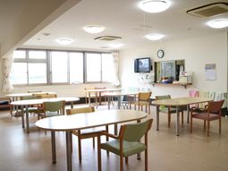 共有スペースの明るい図