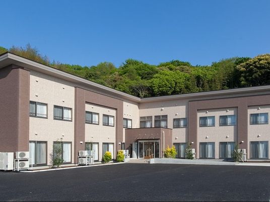 施設外観の建物  