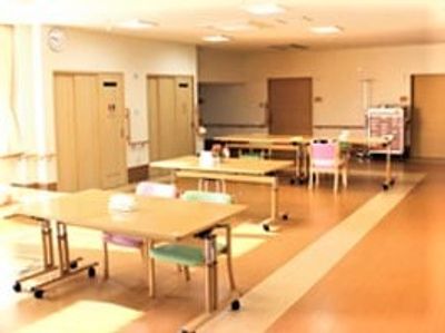 明るい機能訓練室