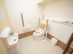 清潔なトイレスペース