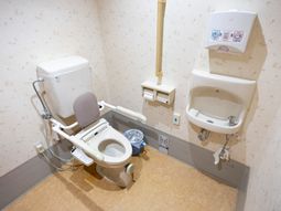 便利なトイレ