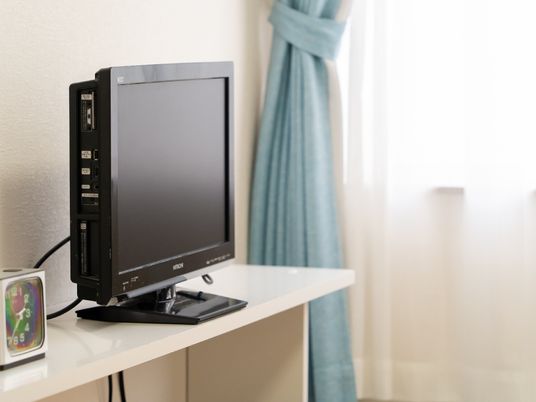 テレビが設置された居室