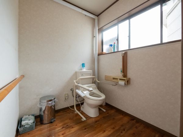 清潔なトイレスペース