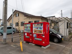 街角の自動販売機