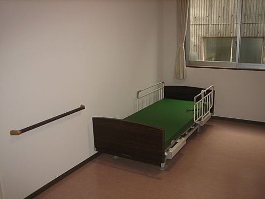 ベッドがある居室