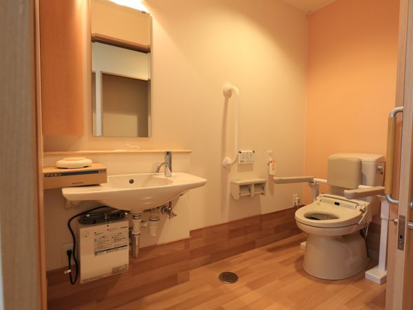 快適な設備のトイレ空間
