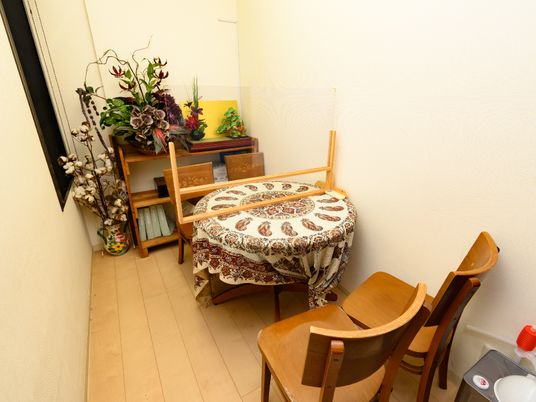 快適な個室の一角