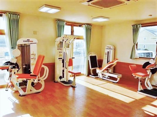 運動器具が整う空間