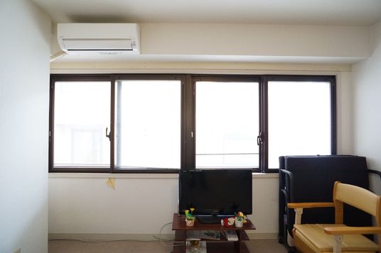 明るい居室の一例
