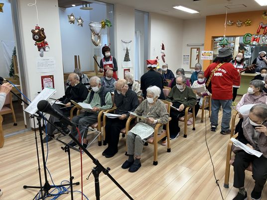 音楽イベントの室内