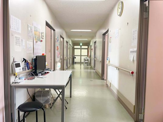 清潔感のある廊下