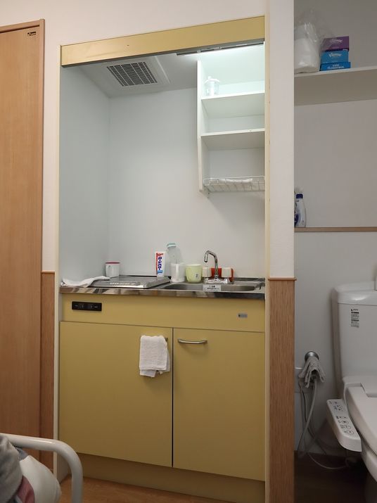 居室の簡易キッチン