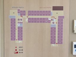 施設の案内図
