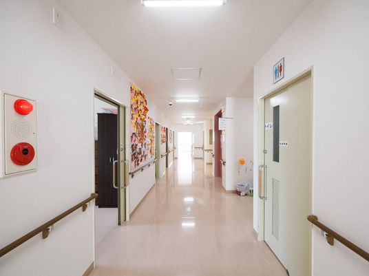 清潔な廊下の様子