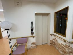 ゆったりとした廊下