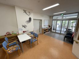 ゆったりした共有スペース