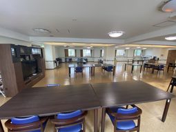 共有スペースの穏やかな様子