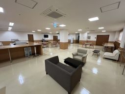 共有スペースの落ち着いた雰囲気