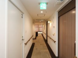 清潔感のある廊下