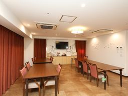 共用スペースの明るい様子