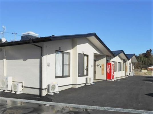 晴れた日の居室外観