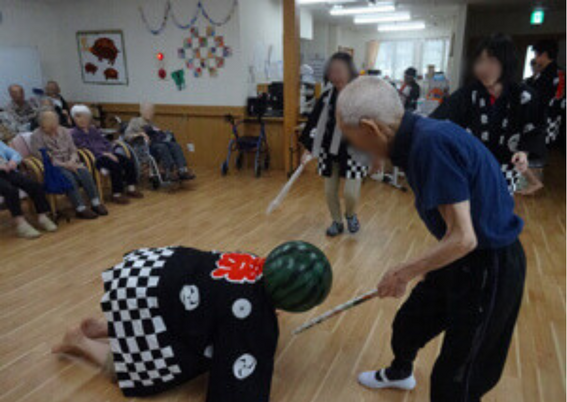 楽しそうな活動の様子