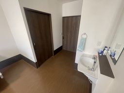 使いやすい洗面台の部屋