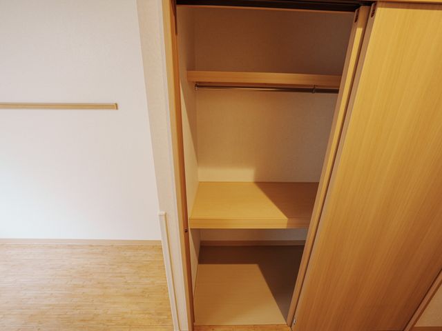 整理収納しやすいクローゼット 収納 ゆとりのある造りのクローゼットです。お部屋の整理をしやすく、快適な生活空間を支えます。