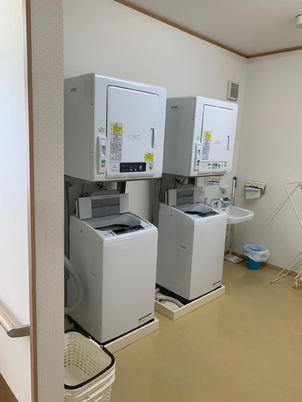 清潔なランドリースペース